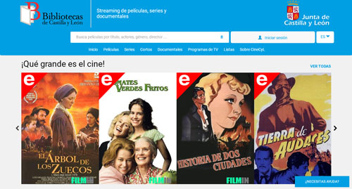 Servicio de visionado en línea de películas cortometrajes, documentales, series y programas de televisión Servicio de visionado en línea de películas, cortometrajes etc...