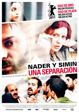 Cartel "Nader y Simin, una separación".