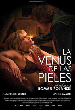 Cartel anunciador de la película La Venus de las Pieles