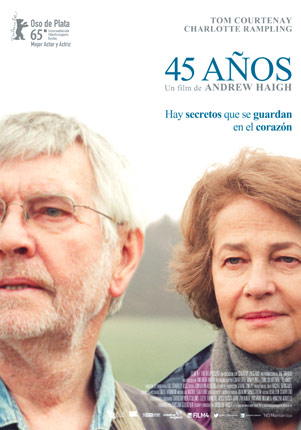 Cartel de la película 45 años Cartel de la película 45 años