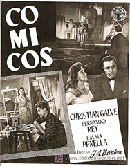 Cómicos de Juan Antonio Bardem