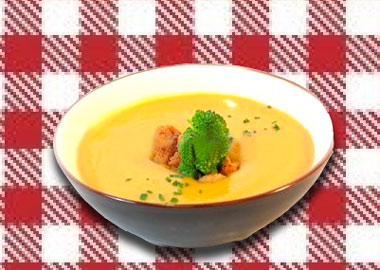 Crema de Calabaza y Brócoli