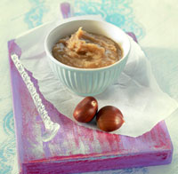 Crema de castañas.