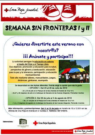 Cruz Roja: Semanas sin fronteras I y II Cruz Roja: Semanas sin fronteras I y II
