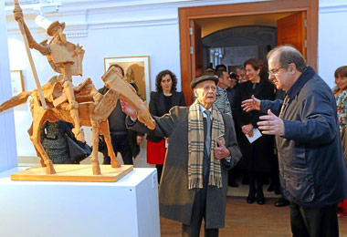 Acto institucional de lectura de fragmentos de 'El Quijote'