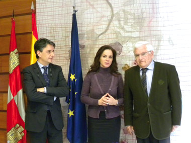 Encuentro entre Silvia Clemente y Juan Manuel Ruiz Liso dietamediterranea380 ‘Tierra de Sabor’ y Dieta Mediterránea juntas por una alimentación saludable y de calidad