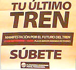 Cartel de la Plataforma