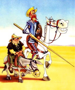 Don Quijote y Sancho