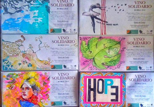 Etiquetas Vino Solidario Etiquetas Vino Solidario
