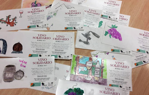 Etiquetas Vino Solidario Etiquetas Vino Solidario