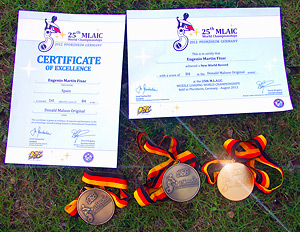 Diplomas y medallas acretidativos