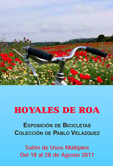 Exposición de Bicicletas antiguas en Hoyales de Roa