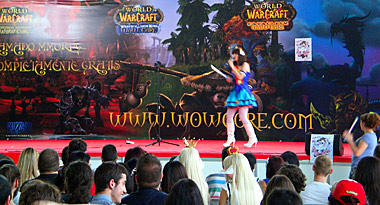 Una de las presentaciones realizadas durante ExpoManga expomanga380 Visitamos ExpoManga 2012