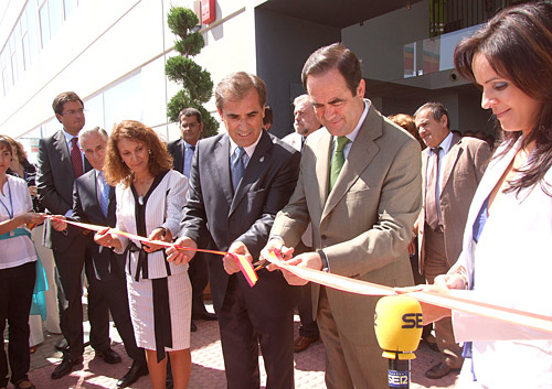 José Bono y Luis Briones durante la inauguración de Fiduero 2010 José Bono y Luis Briones durante la inauguración de Fiduero 2010