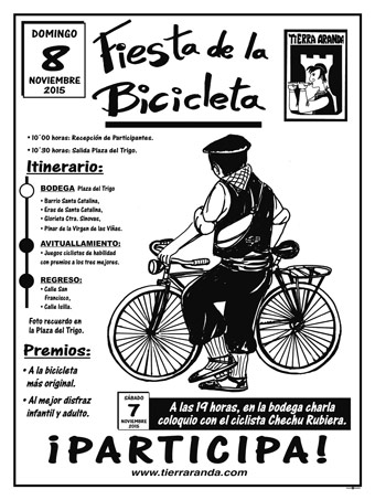 Tierra Aranda Fiesta Bicicleta 2015 Tierra Aranda Fiesta Bicicleta 2015