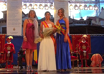 Reina de las Fiestas de Aranda 2012 