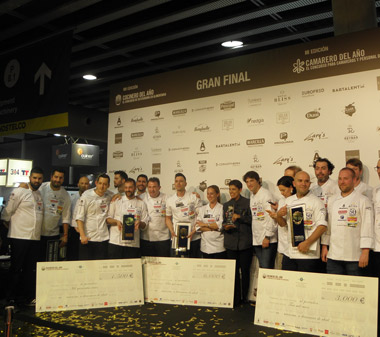 Rubén Osorio Castañón ganador del tercer premio del Concurso Cocinero del Año