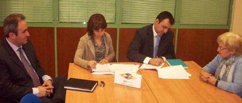 Firma del convenio