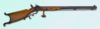 Fusil de época para tiro