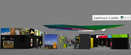 Maqueta Stand Castilla y León FITUR