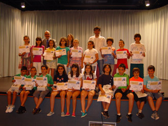 Foto familia ganadores Fotografía: Begoña Cisneros