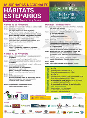 IV Jornadas técnicas sobre Hábitats Esteparios