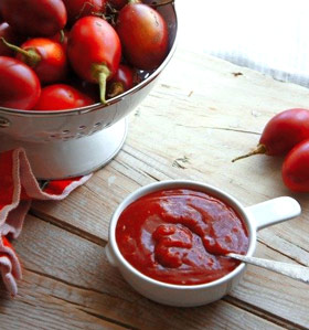 Salsa de tamarillo Salsa de tamarillo