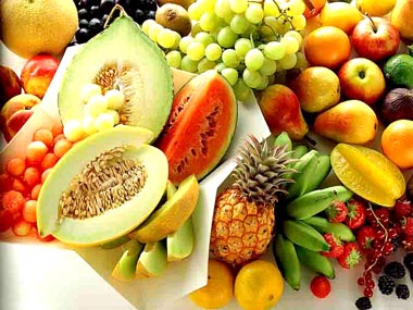 Variedad de frutas 