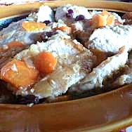 Lomo de cerdo con frutas secas