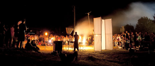 Espectáculo de fuego Espectáculo de fuego