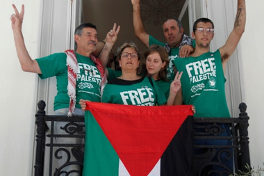 Los Activistas en la Embajada de Atenas