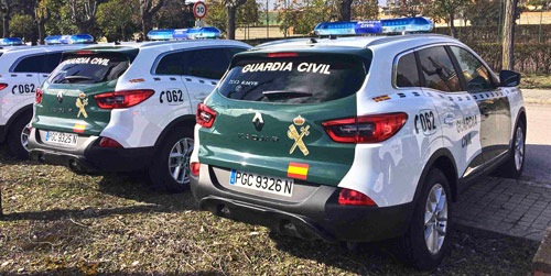 La Guardia Civil adquiere 180 unidades del Renault Kadjar