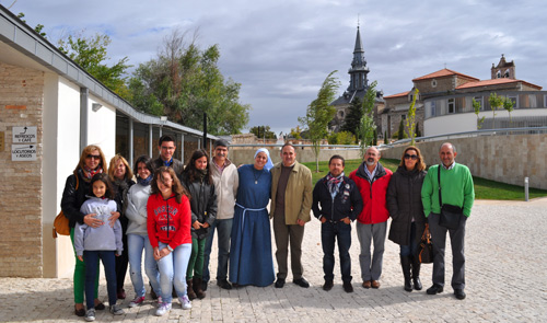 Getsemaní en La Aguilera con antiguos alumnos del colegio Sagrada Familia