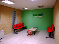 Sala de Espera en Green Wash