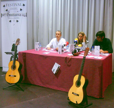 Presentación del X Concurso Internacional de Guitarra