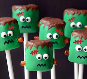 Piruletas de Frankenstein Piruletas de Frankenstein