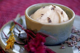 Helado de Miel y Lavanda
