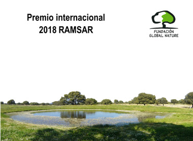 Conservación de humedales humedales La Fundación Global Nature recibe el premio internacional Ramsar a la Conservación de humedales