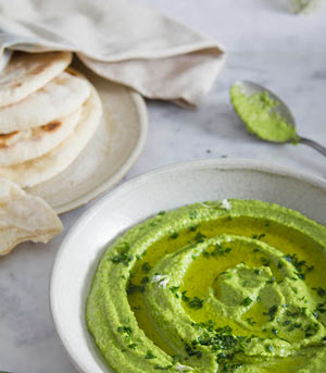 Hummus de espinacas Hummus de espinacas