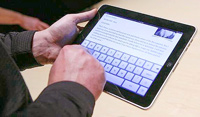 El iPad ha sustituido a los pesados portátiles