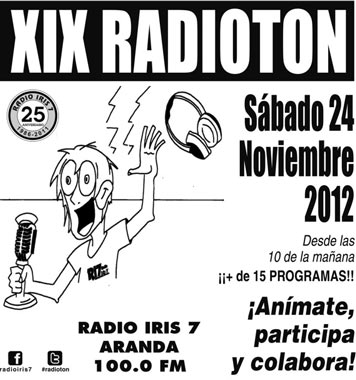 Cartel de Radio Iris 7