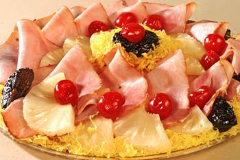 Jamón glase con piña