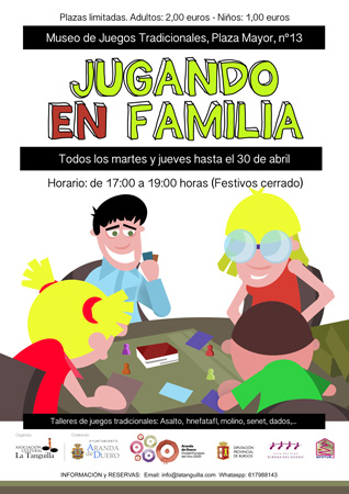 Talleres de Juegos Tradicionales en Aranda de Duero