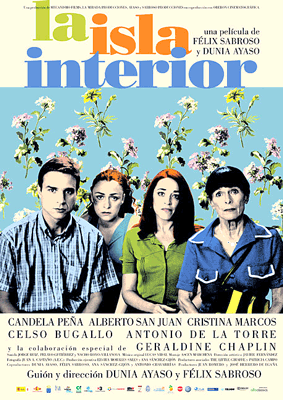Cartel promocional La isla interior
