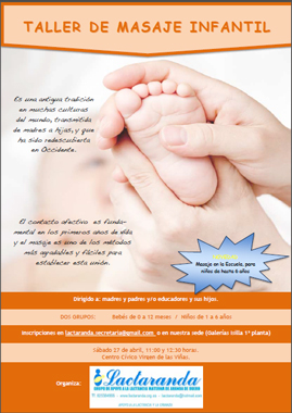 Taller de masaje infantil