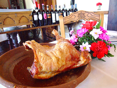 Lechazo Asado por nuestro Chef Fer Martín Fotografía: Javier Marqués