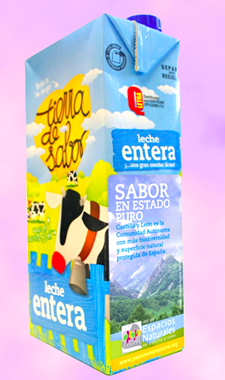 Leche entera de "Tierra de Sabor"
