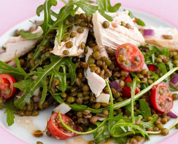 Ensalada de lentejas
