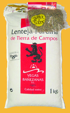 Lenteja pardina de Tierra de Campos