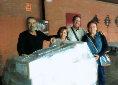 Aportación de CSIF Burgos de 500 libros escolares de texto para la Asociación de Amigos del Pueblo Saharaui Libros destinados a la Asociación de Amigos del Pueblo Saharaui